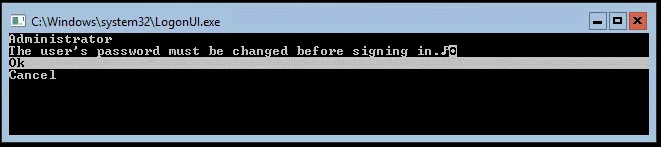 How to install Windows Server 2016 Datacenter Core – setting up the password