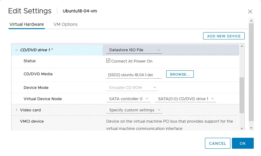 P2V Linux conversion – booting from an ISO image to fix the grub boot loader error