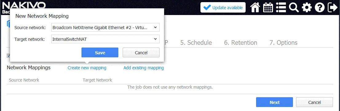 Configuring a network mapping rule (Hyper-V Nested Virtualization) Configuring a network mapping rule (Hyper-V Nested Virtualization)