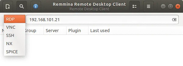 Remote desktop Linux to Windows connection with Remmina