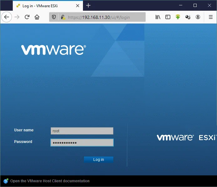 A-login-to-VMware-Host-Client