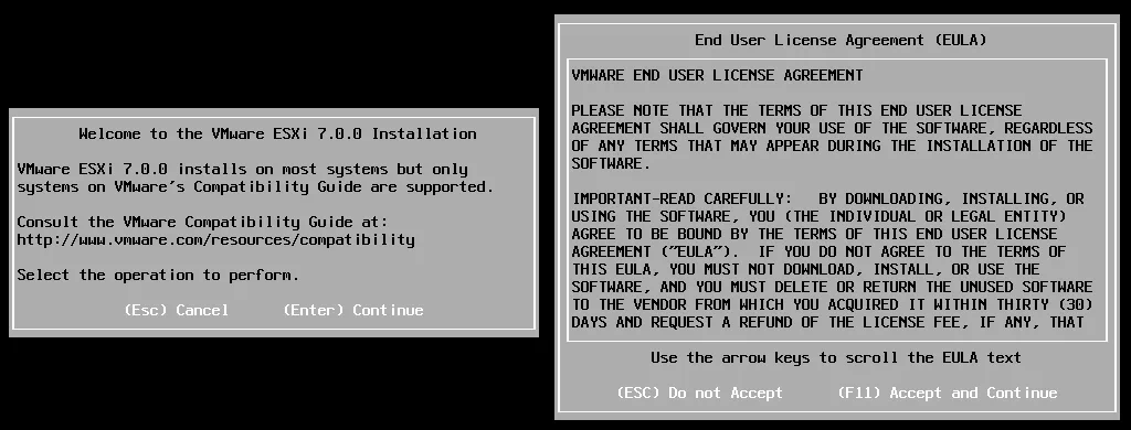 Setup-vSphere-7_starting-ESXi-installation