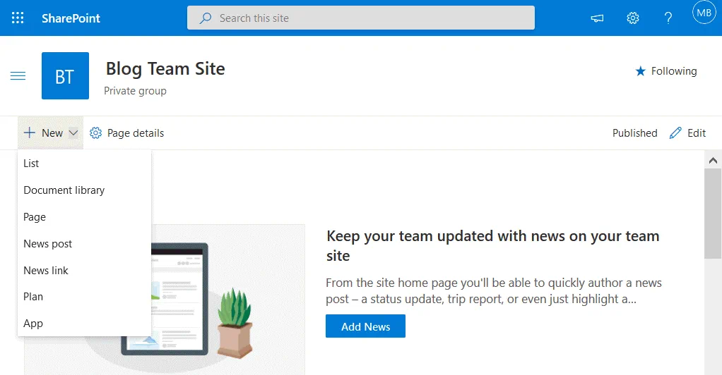 Adding-new-content-on-a-site-in-Microsoft-SharePoint-Online