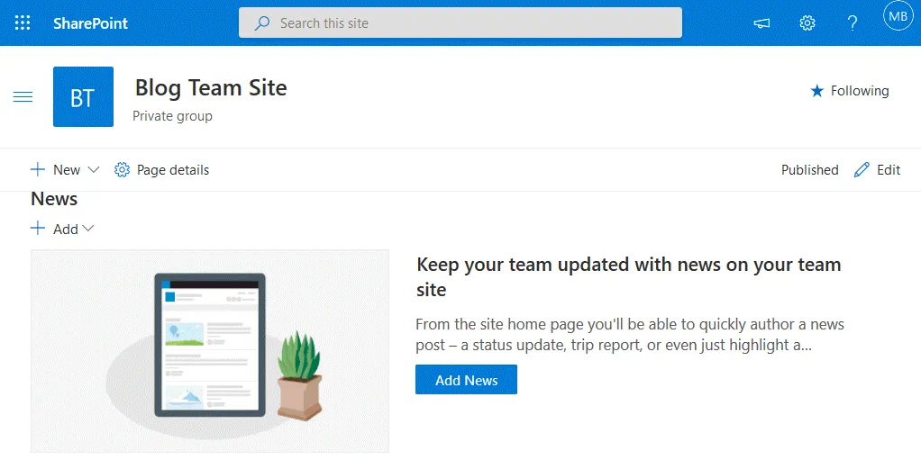 How-to-use-SharePoint-a-new-site-is-created