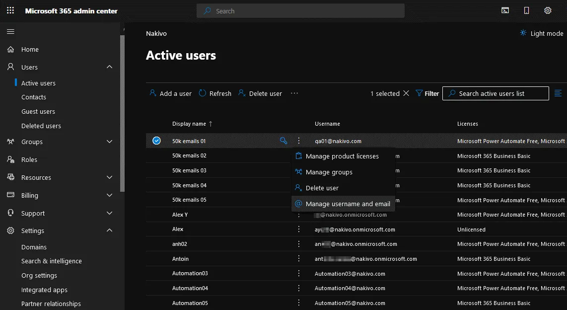 Configuring domain suffixes for Office 365 users before running Active Directory sync