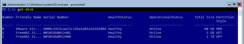 Checking configuration of Hyper-V cluster shared storage
