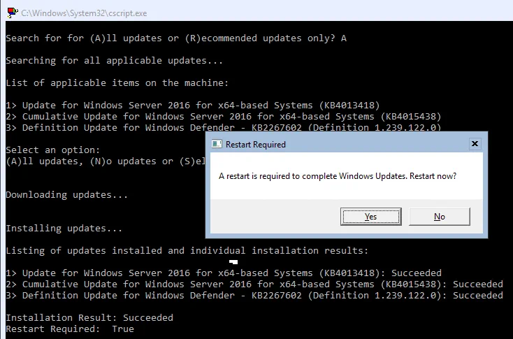 Installing Windows updates is one of Hyper V clustering best practices