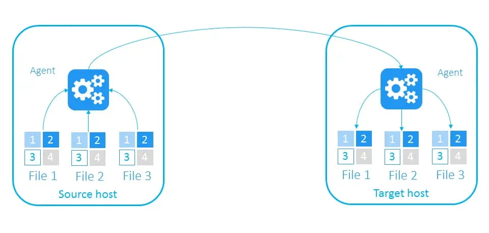 agents in file-based backup