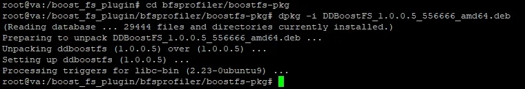 Installing the BoostFS plugin