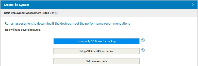 Using only DD Boost for backup