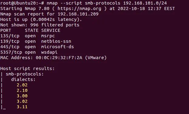 CIFS vs SMB – checking which SMB dialects are supported on the server