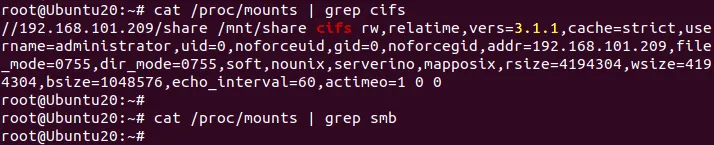 CIFS vs SMB – checking which SMB version is used for the current connection