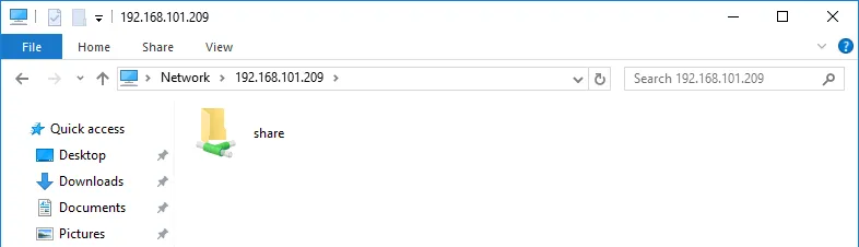 How to access a Windows SMB share from another computer