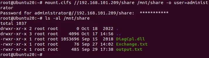 What is SMB file share – connecting to the share from Linux