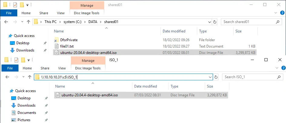 How to copy files from Hyper-V to host