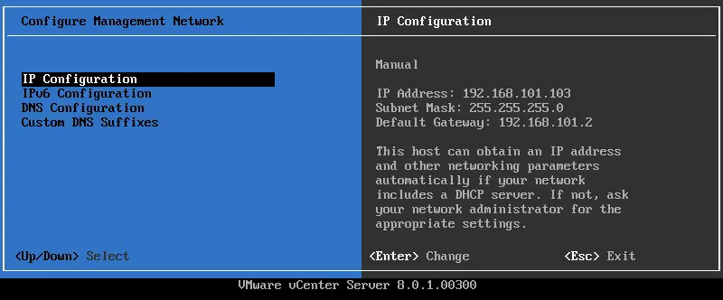 The basic management interface of vCenter Server Appliance that is based on the Photon OS