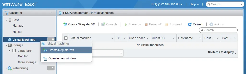 Creating a VMware virtual machine for mac