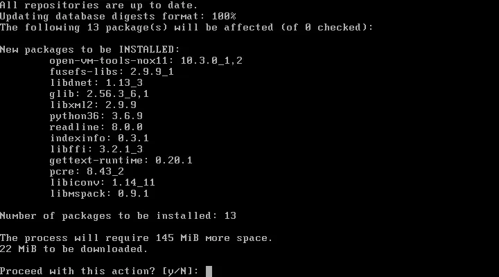 installing Open VM Tools from online repositories
